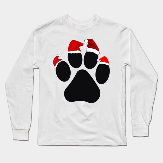 Cat's Paw Long Sleeve T-Shirt by Vakian